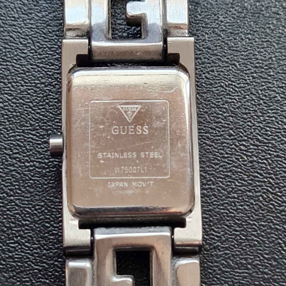 🌟HOST PICK 🌟GUESS G-Lite Silver Dial Ladies Crystal Bangle Watch - Picture 5 of 9